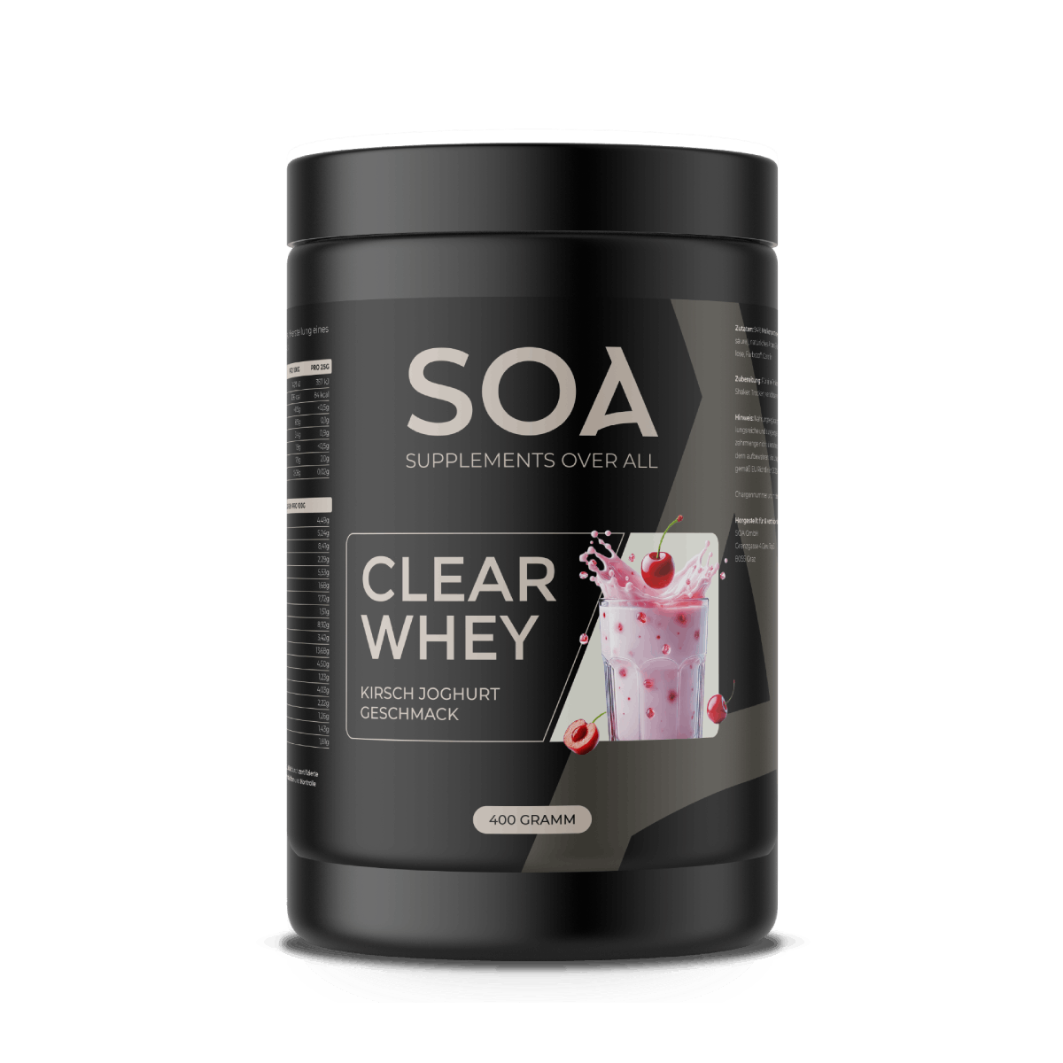 SOA Clear Kirsch Joghurt 420g Produktfoto