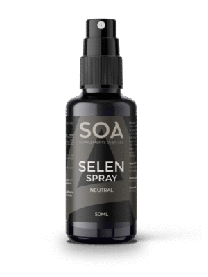 SOA Selen Spray – 50 ml, neutrale Geschmacksrichtung, hoch bioverfügbares Selen zum Schutz vor oxidativem Stress & für normale Spermabildung