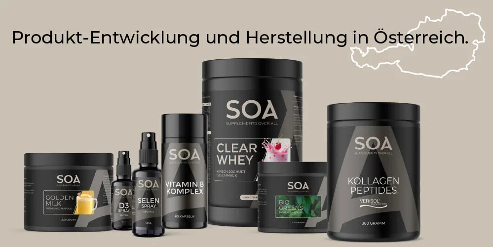 SOA Supplements – Sportnahrung & Nahrungsergänzung in Österreich